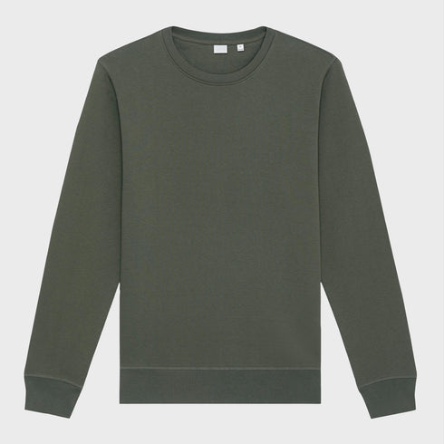 Men's Midweight Organic Cotton Crew Neck Sweatshirt 280 GSM